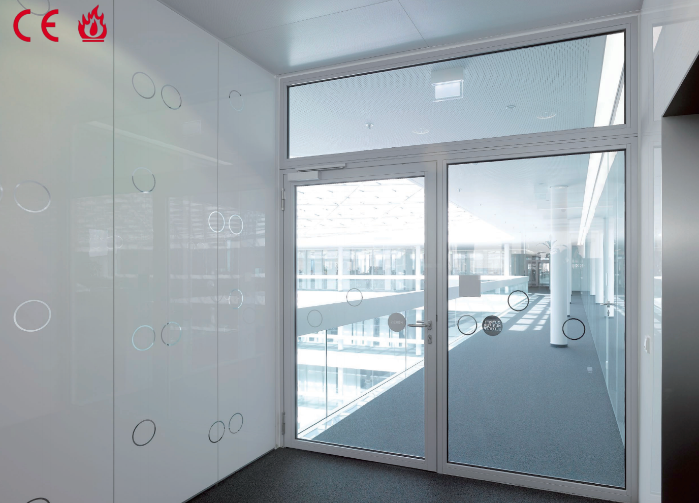 Corridor Fire-rated Glass Door