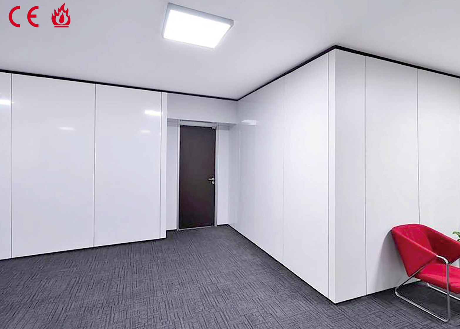 Metal wall panels Decorative  lines